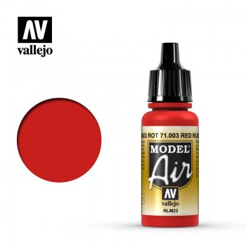 Vallejo Model Air 17ml Scarlet Red 71003